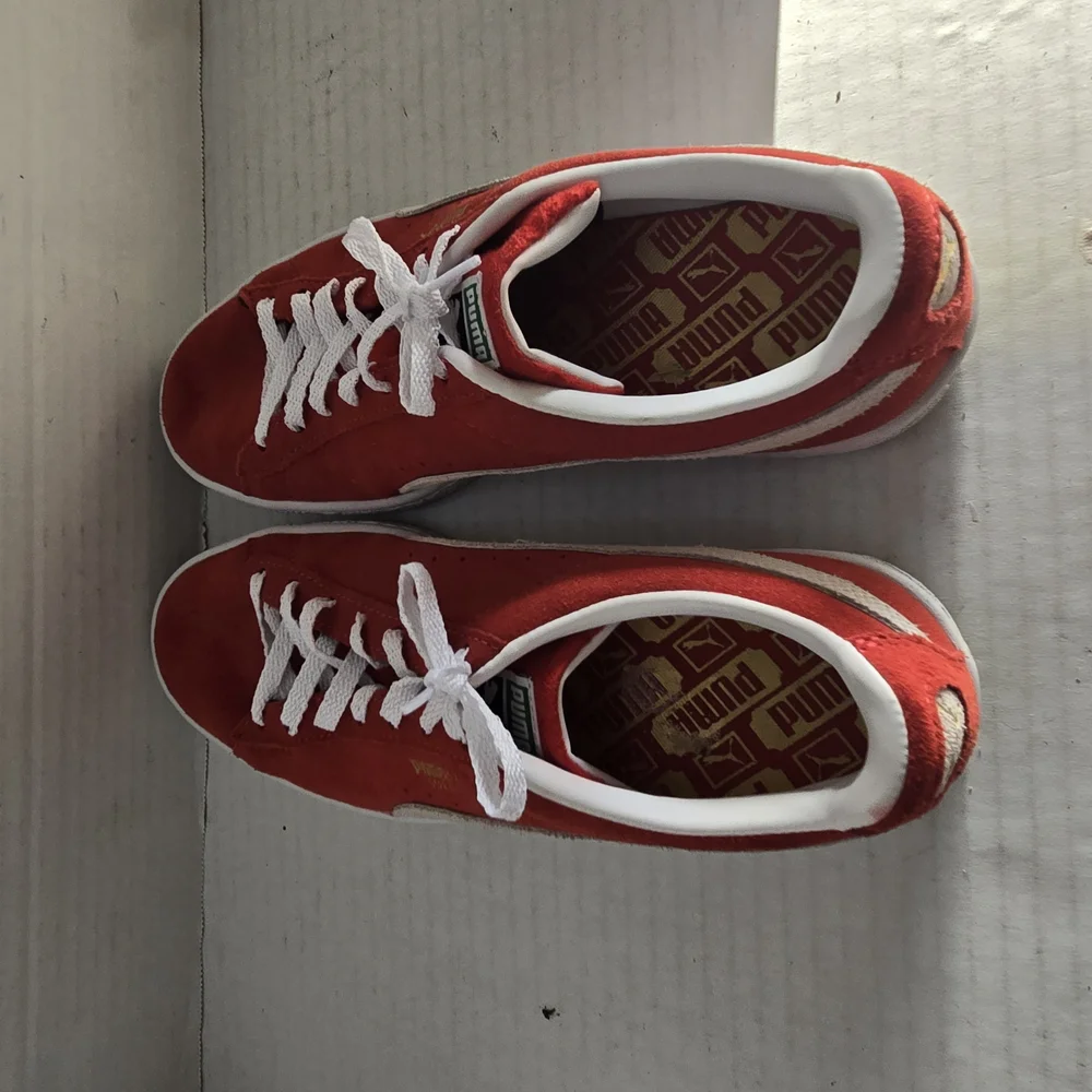 Red‎ and White Sneakers